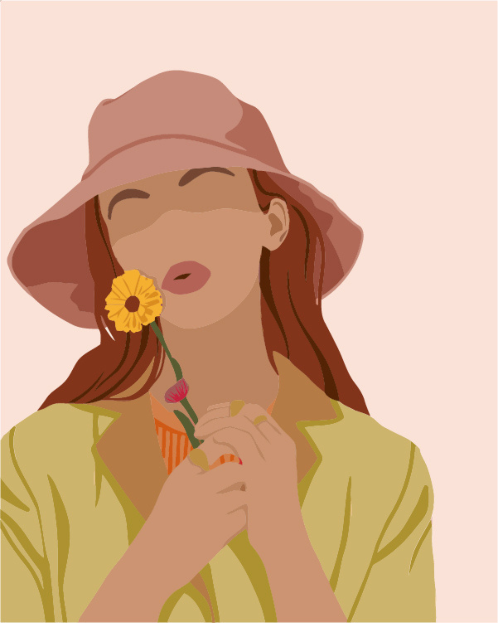 DIY Malen nach Zahlen Set - Summer Air