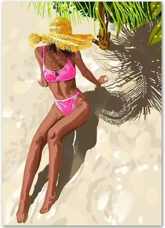 DIY Malen nach Zahlen Set - Beach Time