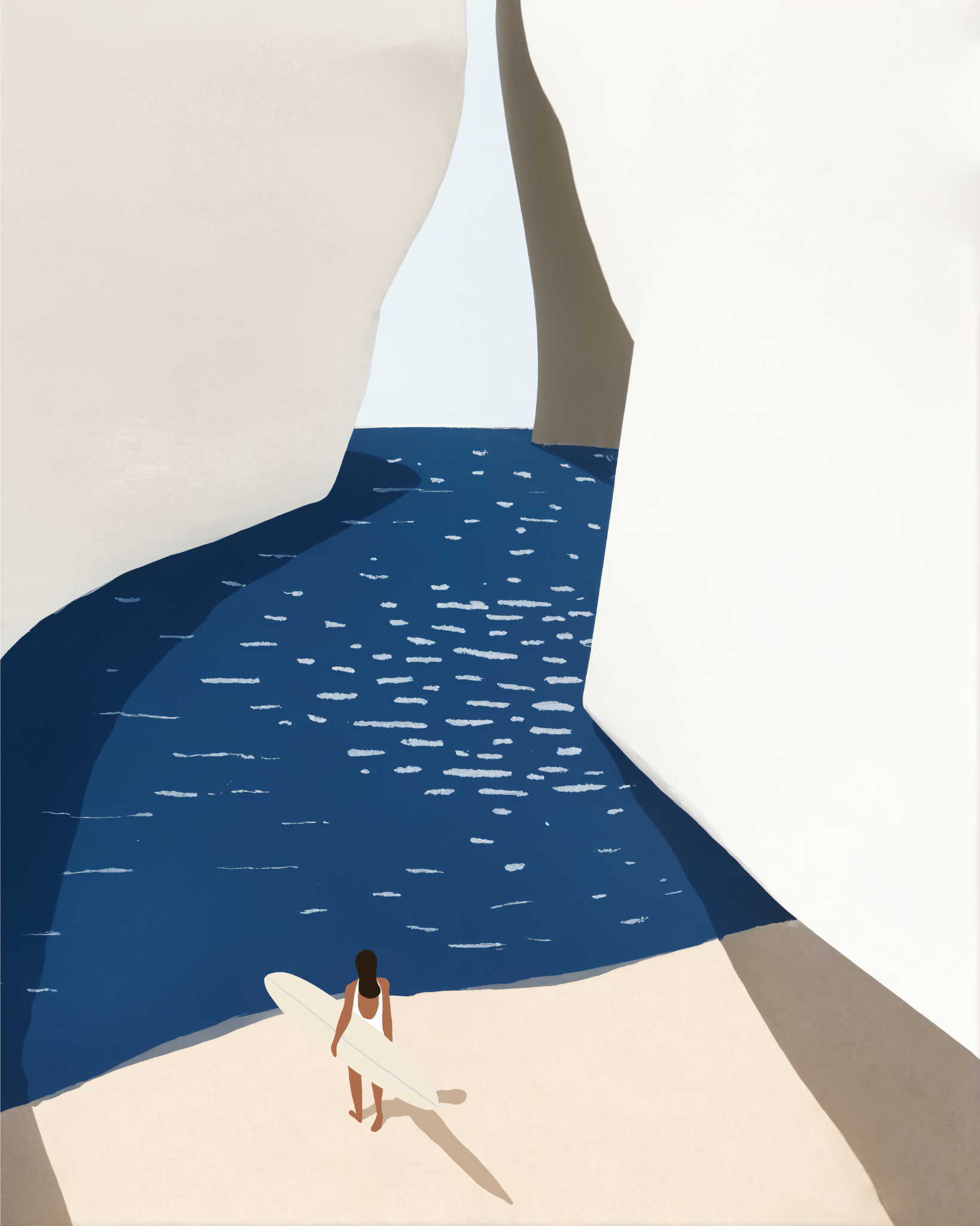 DIY Malen nach Zahlen Set - Surf