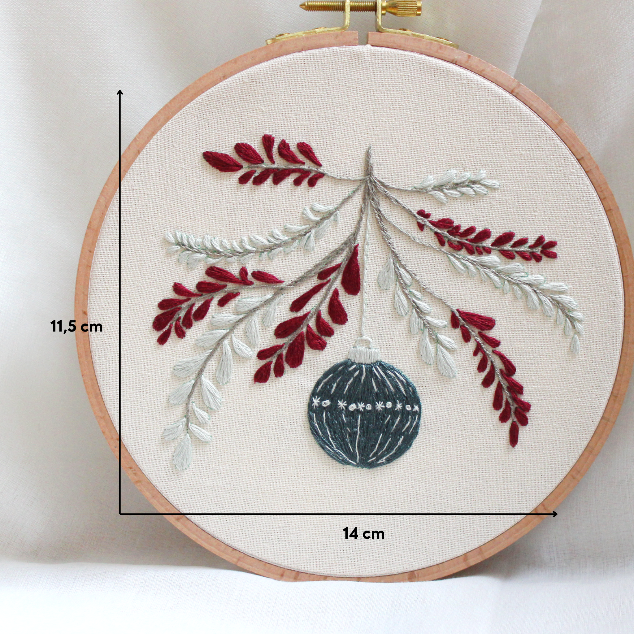 DIY Embroidery Kit - Christmas Ornaments