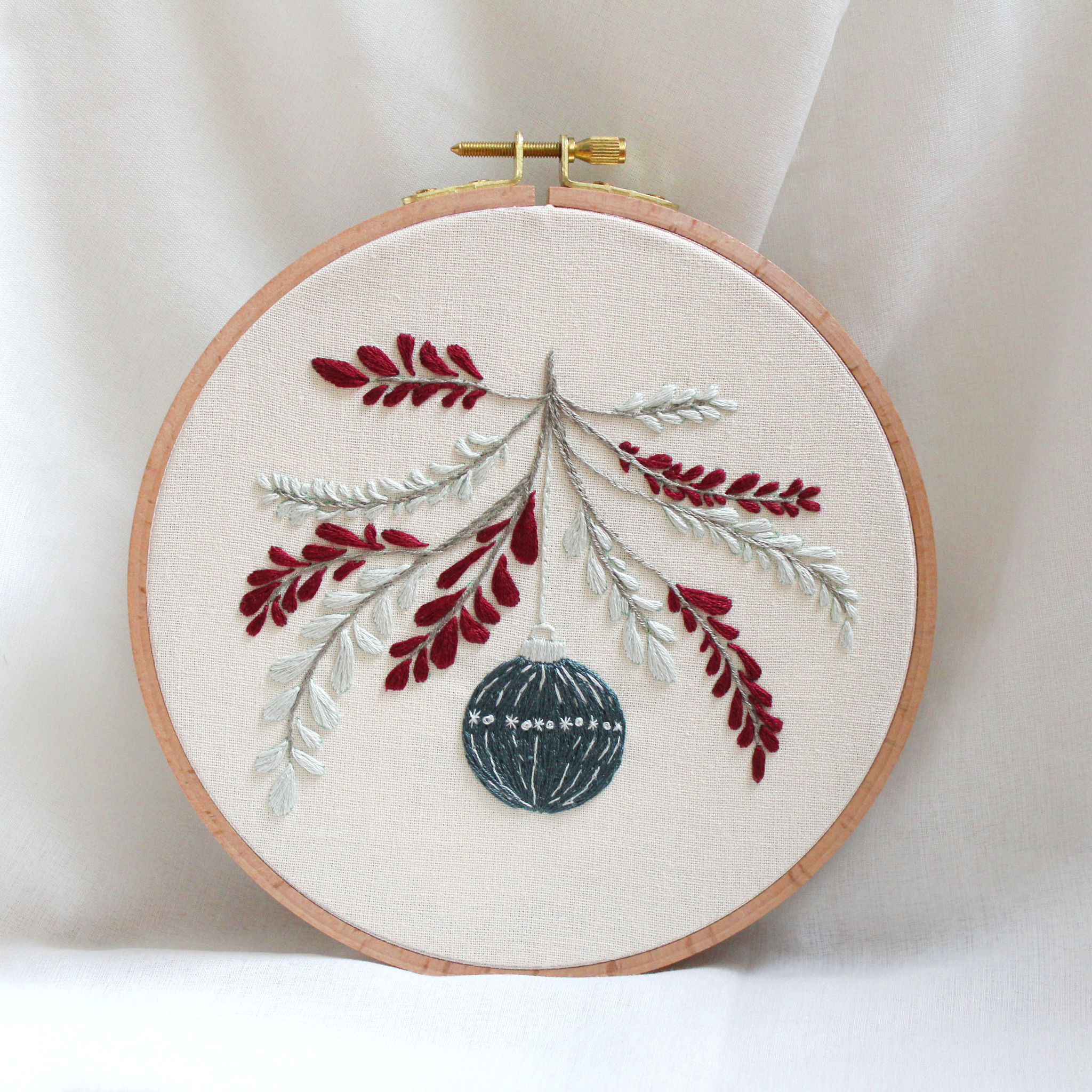 DIY Embroidery Kit - Christmas Ornaments
