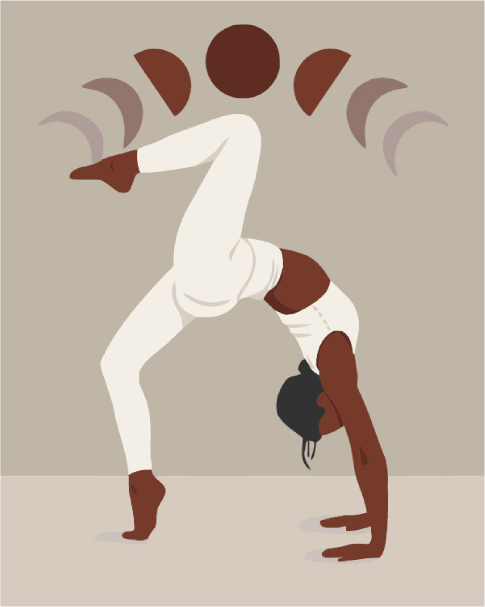 DIY Malen nach Zahlen Set - Yoga No. 1