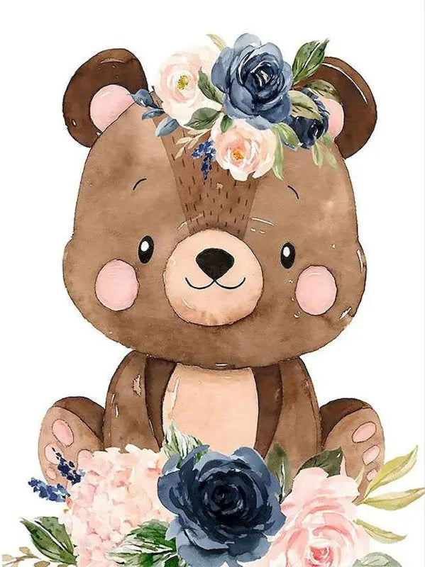 DIY Malen nach Zahlen Set - Little Bear