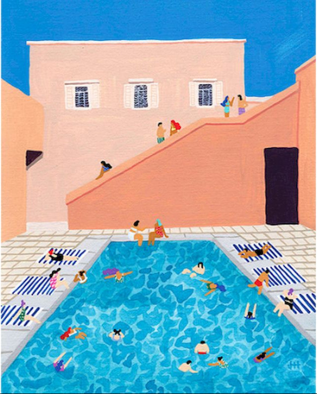 DIY Malen nach Zahlen Set - Endless Summer