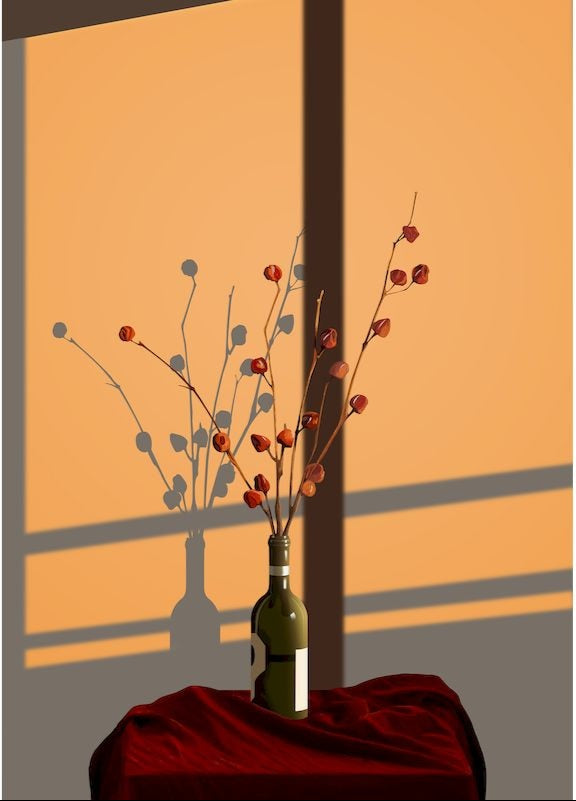 DIY Malen nach Zahlen Set - Golden Hour