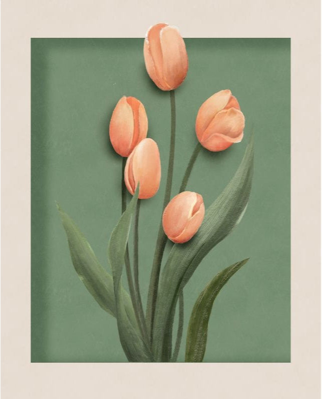 DIY Malen nach Zahlen Set - Spring Vibes