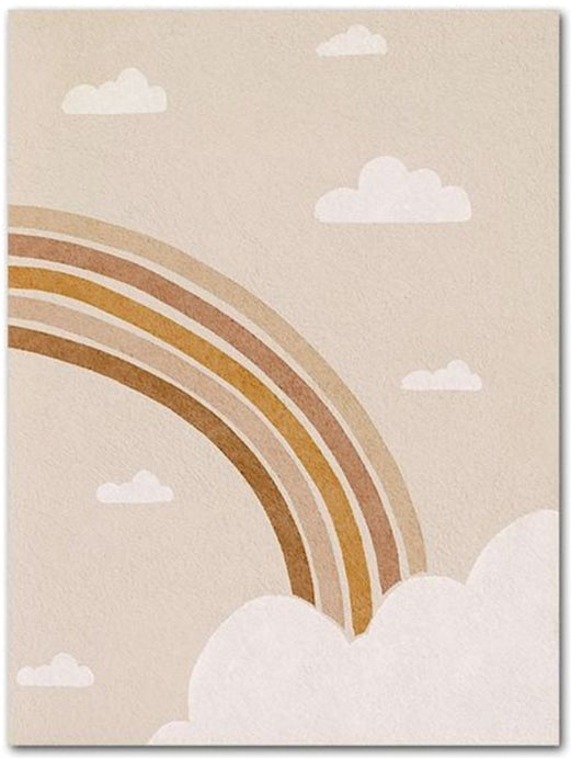 DIY Malen nach Zahlen Set - Pastel Rainbow