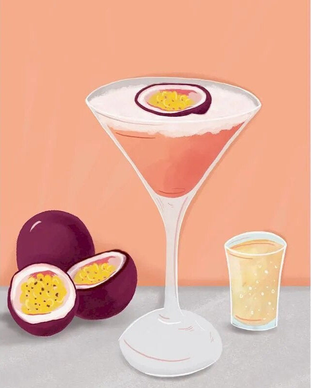 DIY Malen nach Zahlen Set - Drinks No. 1