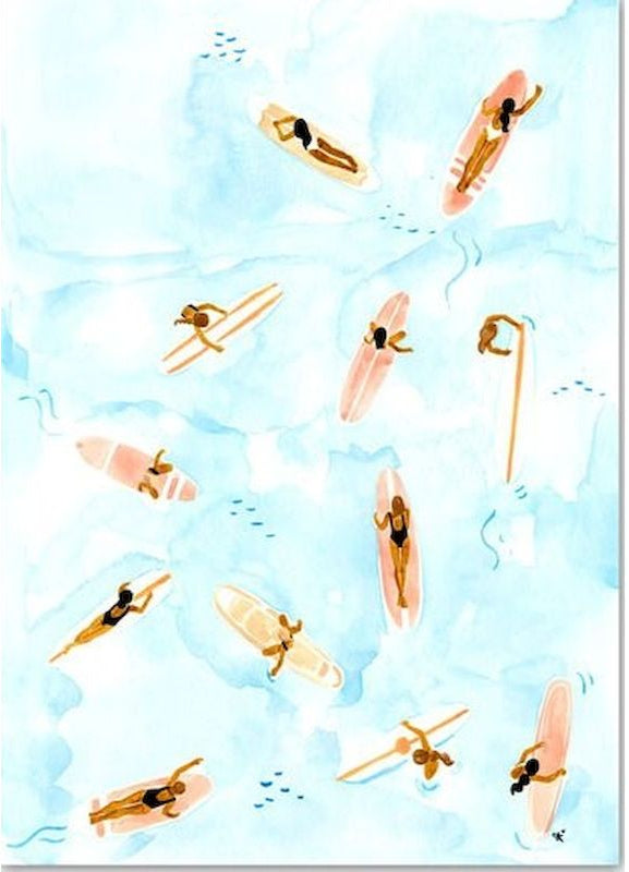 DIY Malen nach Zahlen Set - Pool Time