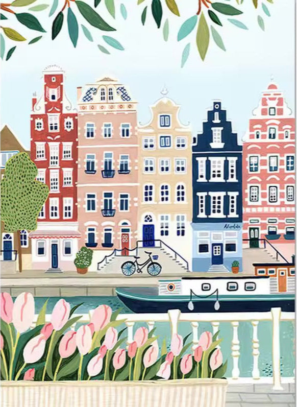 DIY Malen nach Zahlen Set - Amsterdam