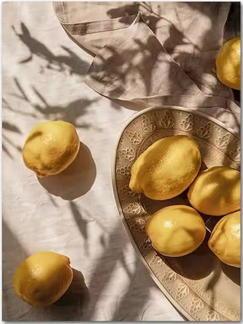 DIY Malen nach Zahlen Set - Lemons No. 4