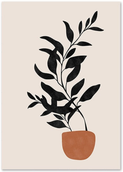 DIY Malen nach Zahlen Set - Plant