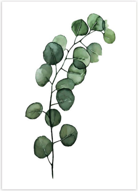 DIY Malen nach Zahlen Set - Leaves No. 2