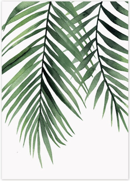 DIY Malen nach Zahlen Set - Leaves No. 7