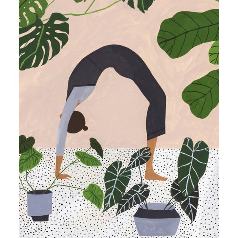 DIY Malen nach Zahlen Set - Yoga and Plants