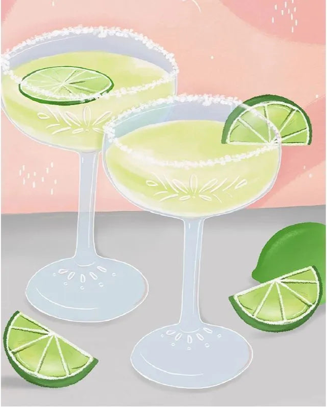DIY Malen nach Zahlen Set - Drinks No. 5